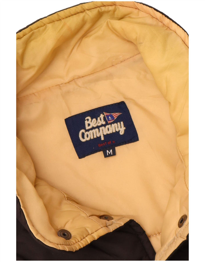 Colete acolchoado masculino Best Company UK 38 médio preto