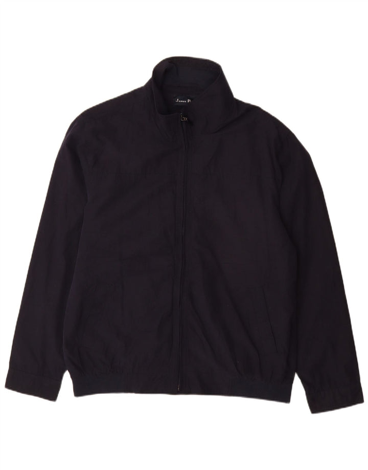 Jaqueta bomber masculina JAMES PRINGLE UK 38 poliéster azul marinho médio