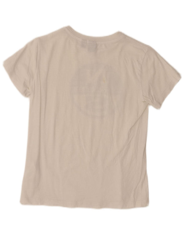 Camiseta gráfica North Sails Boys 9-10 anos algodão branco