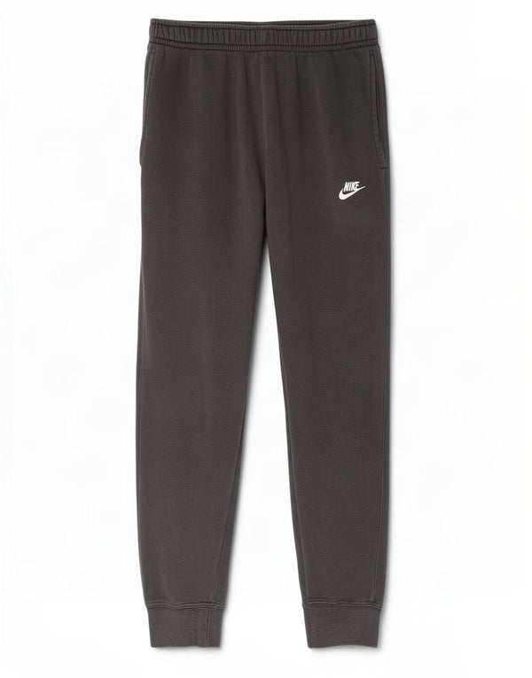 Calça de treino feminina Nike Joggers UK 12 médio preto algodão