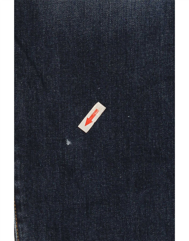 Mustang masculino Oklahoma Straight Jeans W36 L32 algodão azul