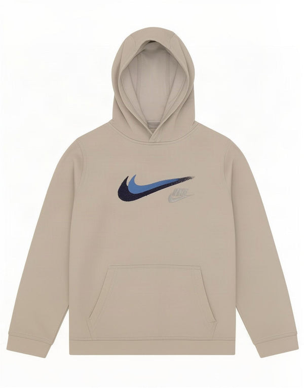 Jumper com capuz gráfico Nike Boys 13-14 anos XL branco