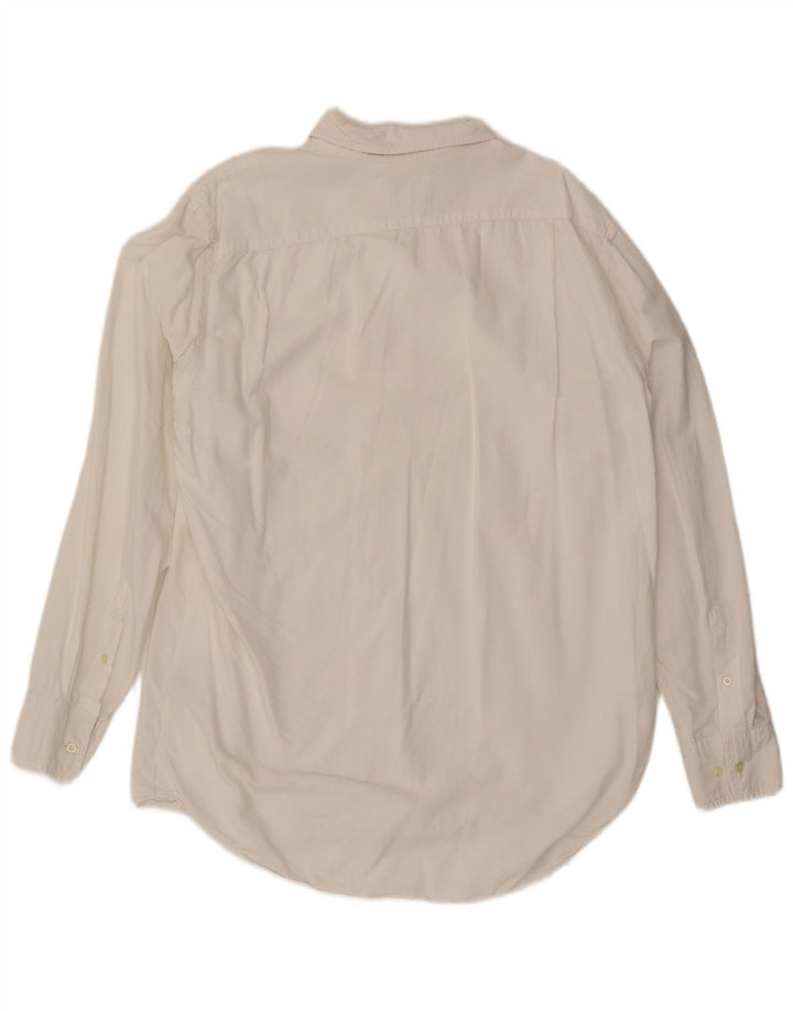 Camisa masculina LACOSTE tamanho 41 algodão branco médio
