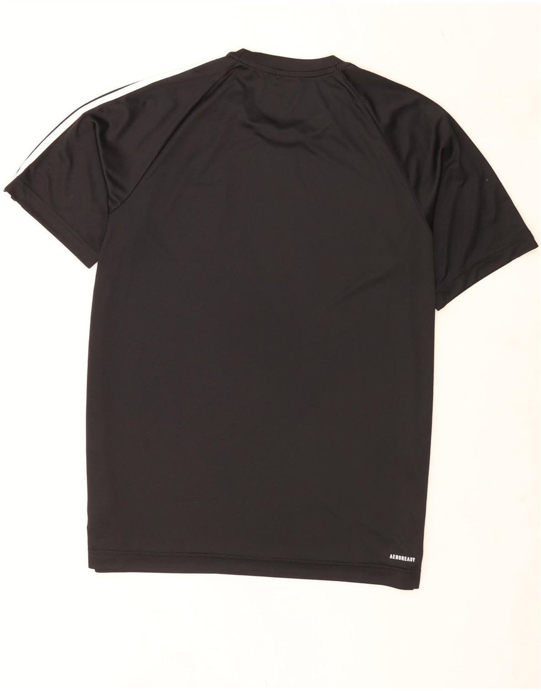 Adidas Mens Aeroready Camiseta Top Grande Poliéster Preto