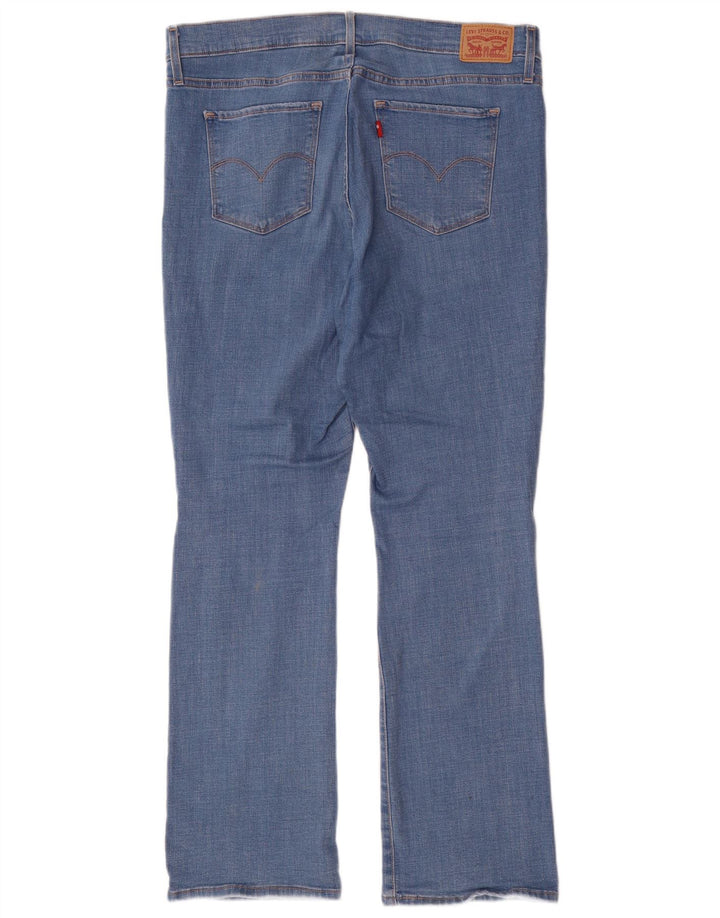 Calça jeans feminina Levi's 315 Shaping Bootcut W33 L32 azul algodão