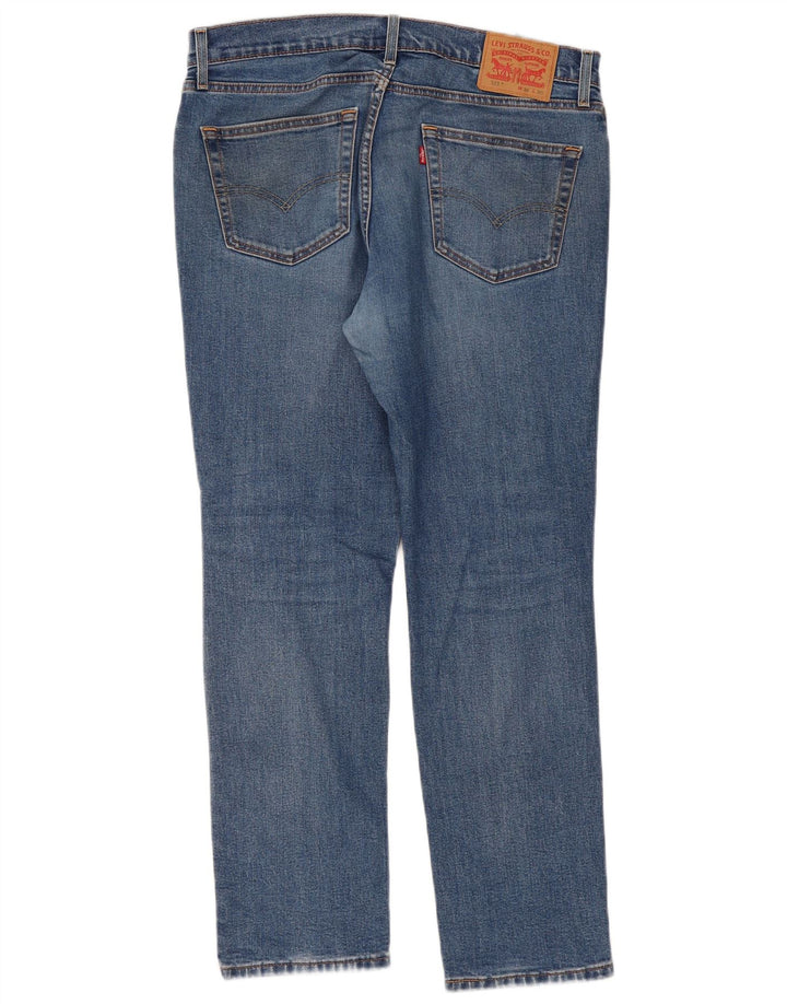 Calça Jeans Levis 511 Slim Masculina W34 L30 Azul Algodão