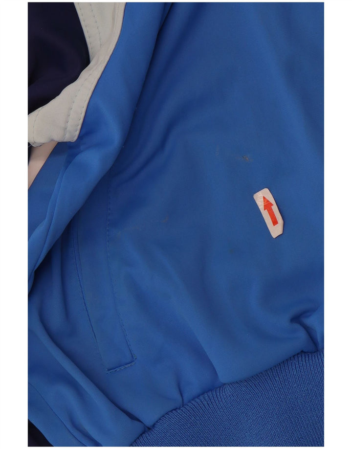 Jaqueta feminina de treino Ennerre UK 20 2XL azul colorblock poliamida