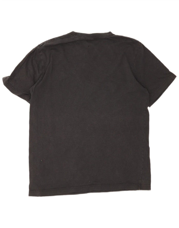 Camiseta Nike masculina gráfica Top médio algodão preto