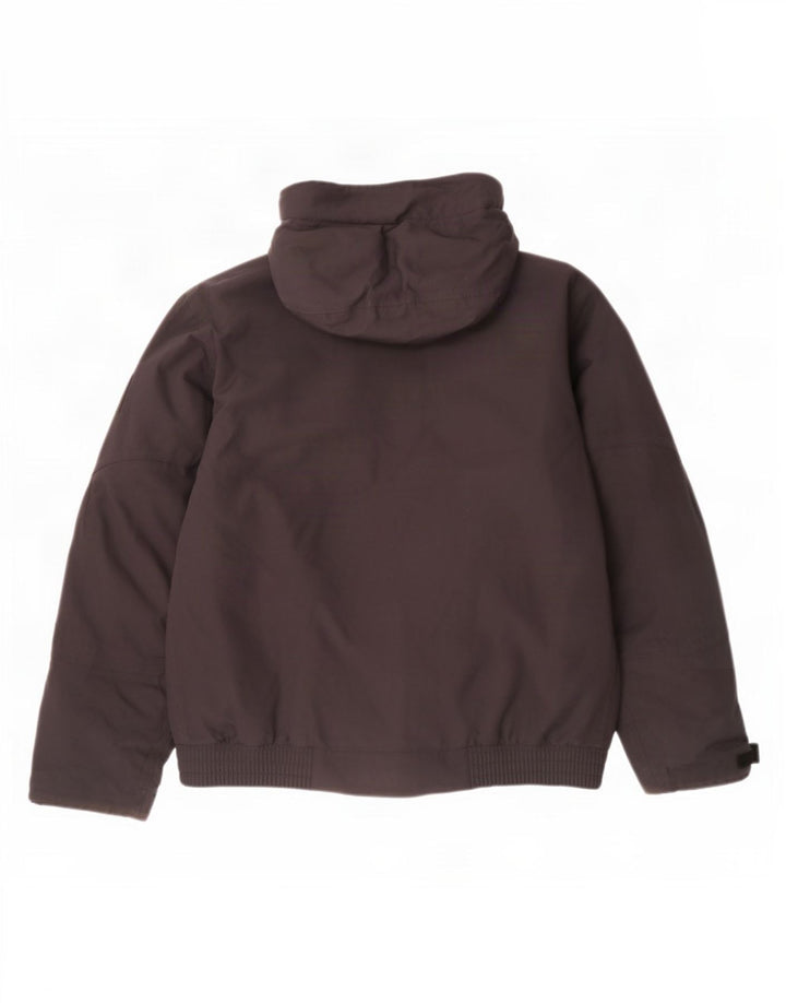 Jaqueta masculina acolchoada com capuz Murphy & Nye Reino Unido 38 médio preto