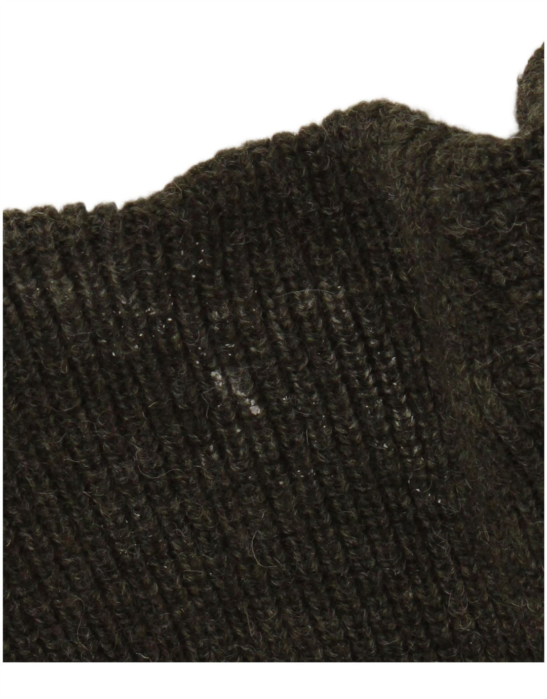 Suéter masculino Barbour com zíper e gola XL cáqui nova lã