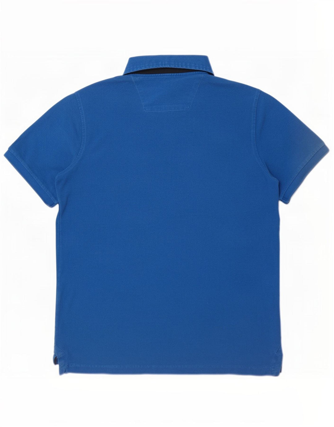 Camisa polo masculina Musto algodão azul médio