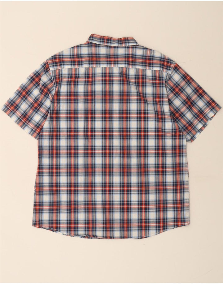 Camisa masculina de manga curta URBAN SPIRIT XL algodão xadrez multicolorido