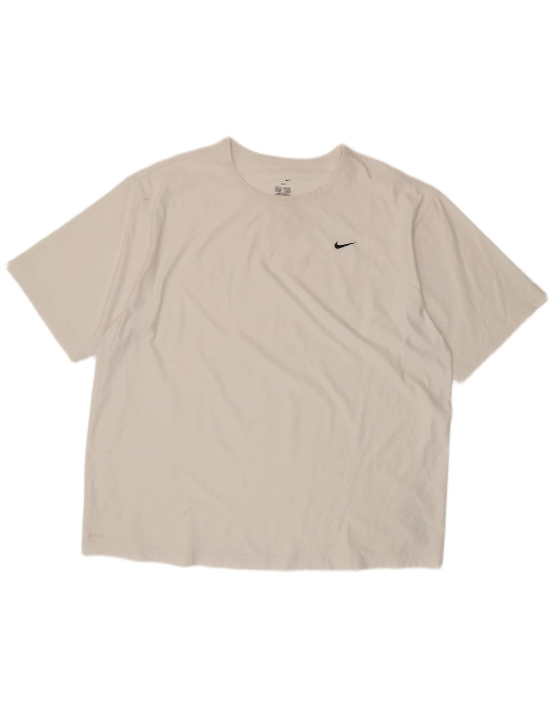Camiseta Nike Masculina Dri Fit Top UK 45/47 XL Branco Poliéster