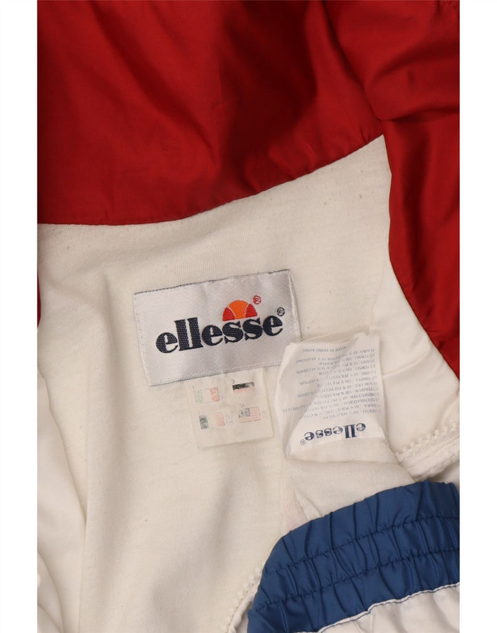 Ellesse Mens Treino Top Jacket 2XL Poliéster Colourblock Multicolorido