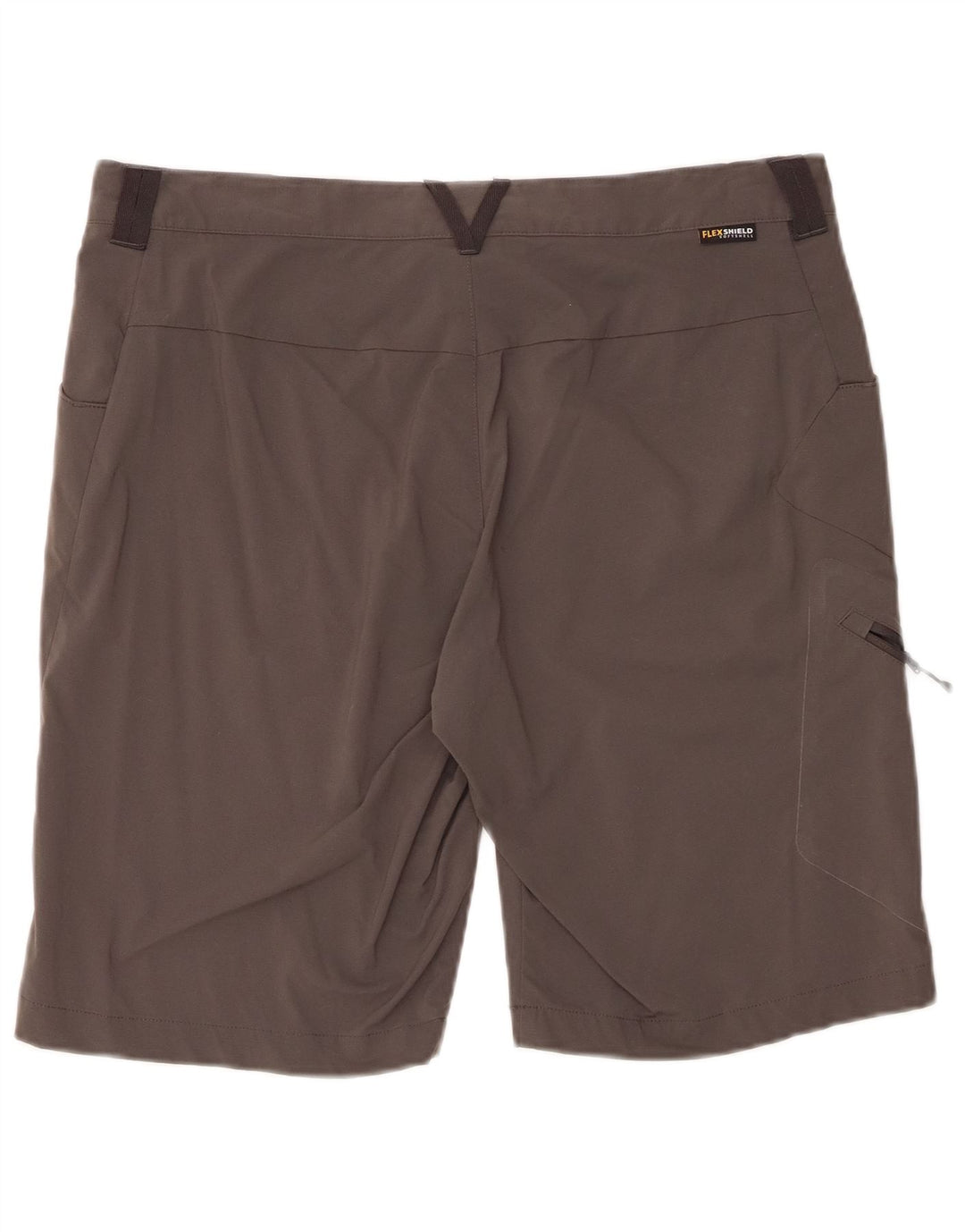 Shorts cargo masculino Jack Wolfskin Regular Fit UK 42 grande W35 cinza poliamida