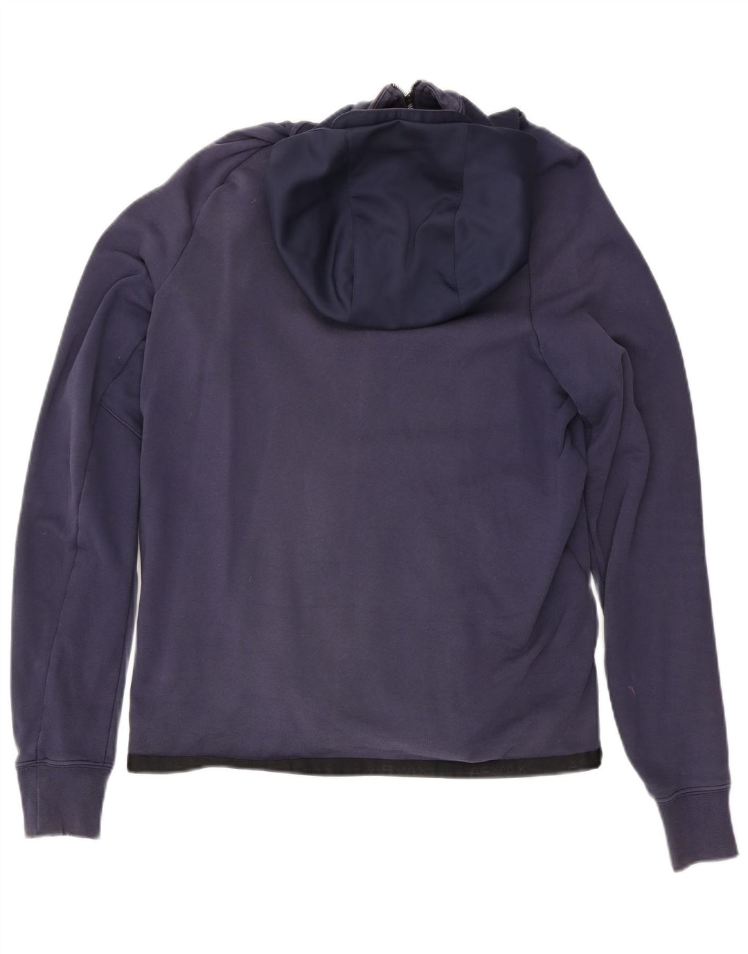 Suéter masculino Nike Graphic Zip com capuz médio azul marinho