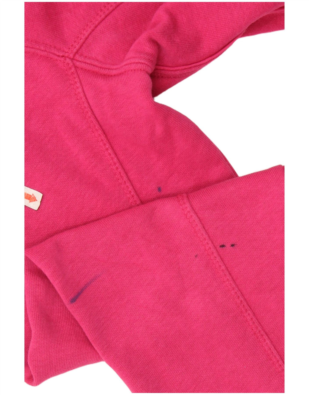 CHAMPION Suéter com capuz gráfico feminino Heritage Classics Reino Unido 16 grande rosa