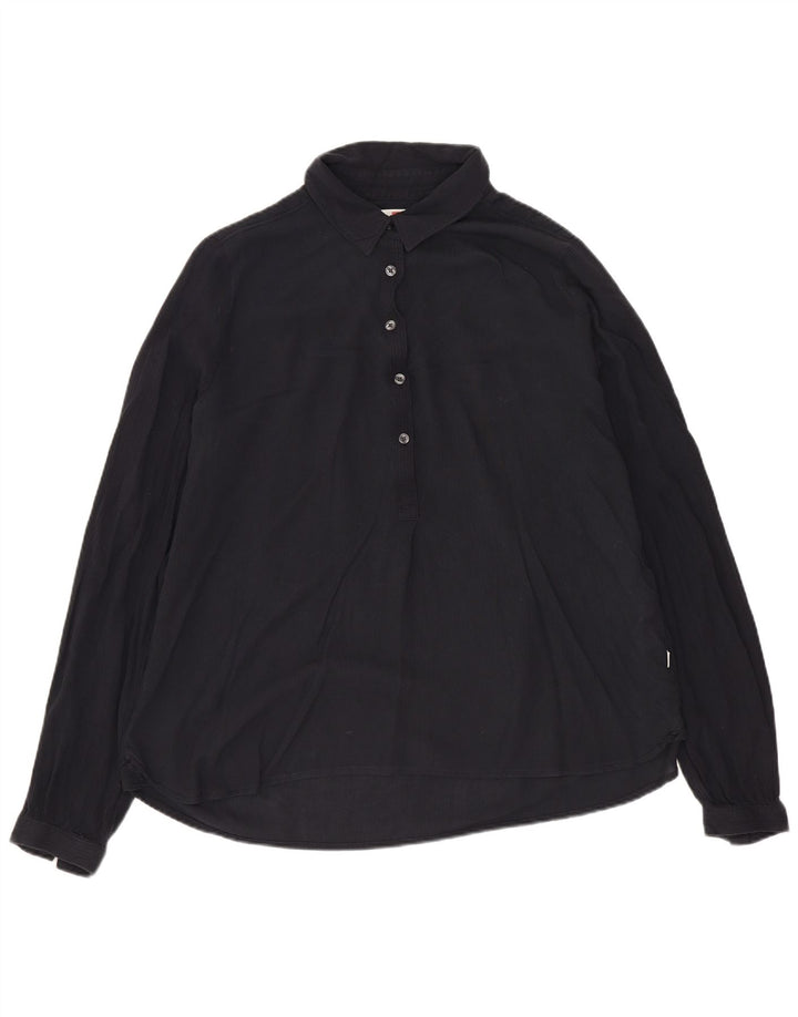 Camisa pulôver oversized feminina LEVI'S Reino Unido 10 pequena preta
