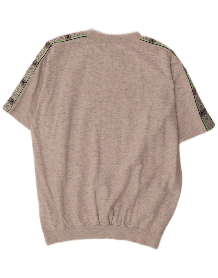 Camiseta gráfica masculina ASICS Top XL cinza