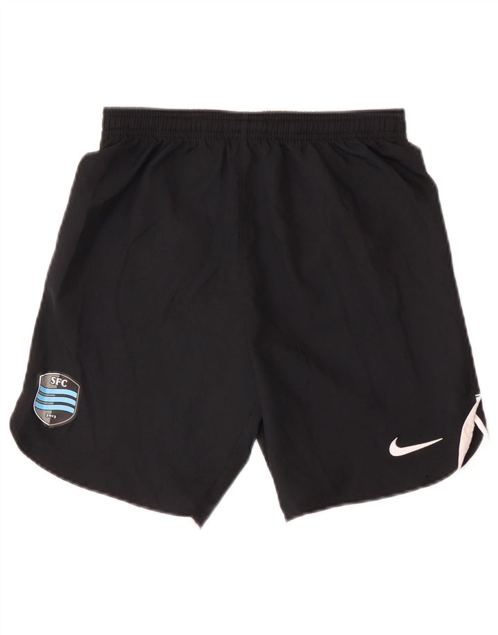 Shorts esportivos Nike Boys Dri Fit 10-11 anos médio preto poliéster