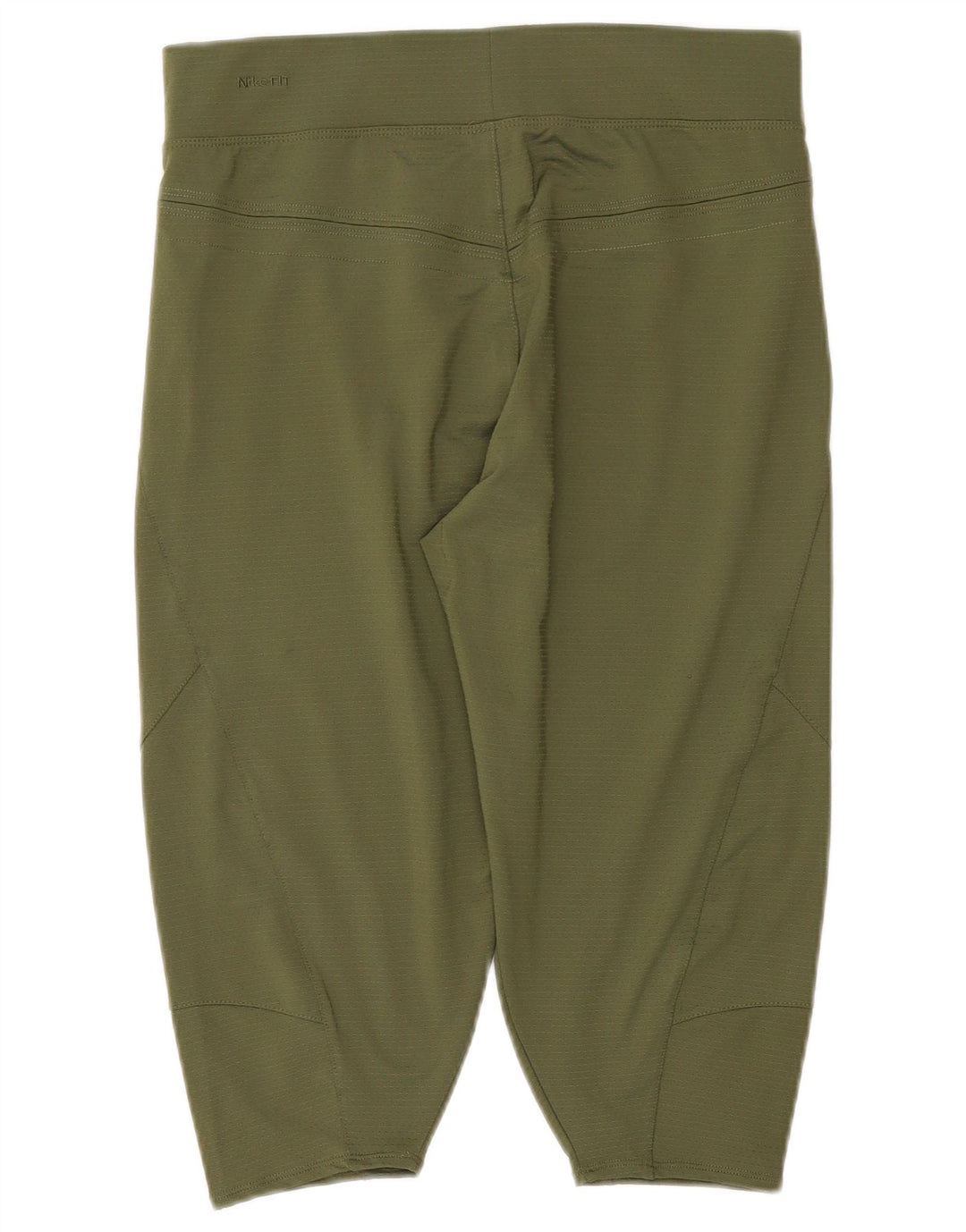 Nike Womens Bermuda Sport Shorts UK 8/10 Pequeno Verde Poliéster