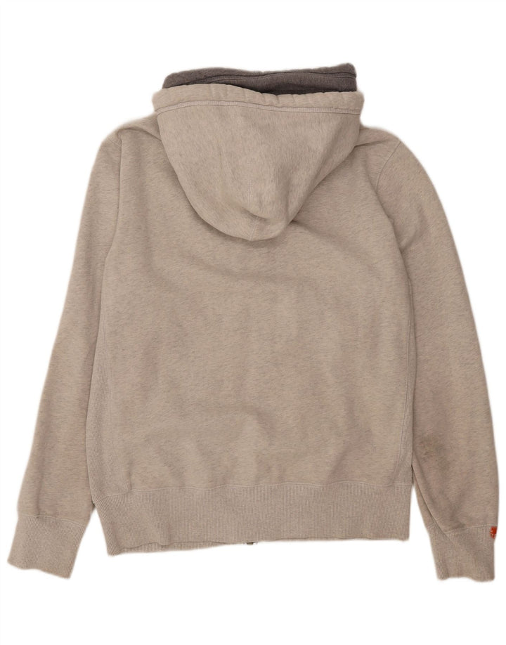 Suéter masculino SUPERDRY com capuz e zíper gráfico XL cinza algodão