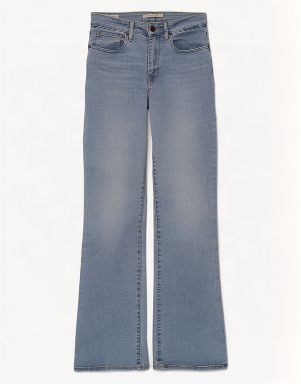 Calça jeans feminina Levi's 725 High Rise Bootcut W28 L32 azul algodão