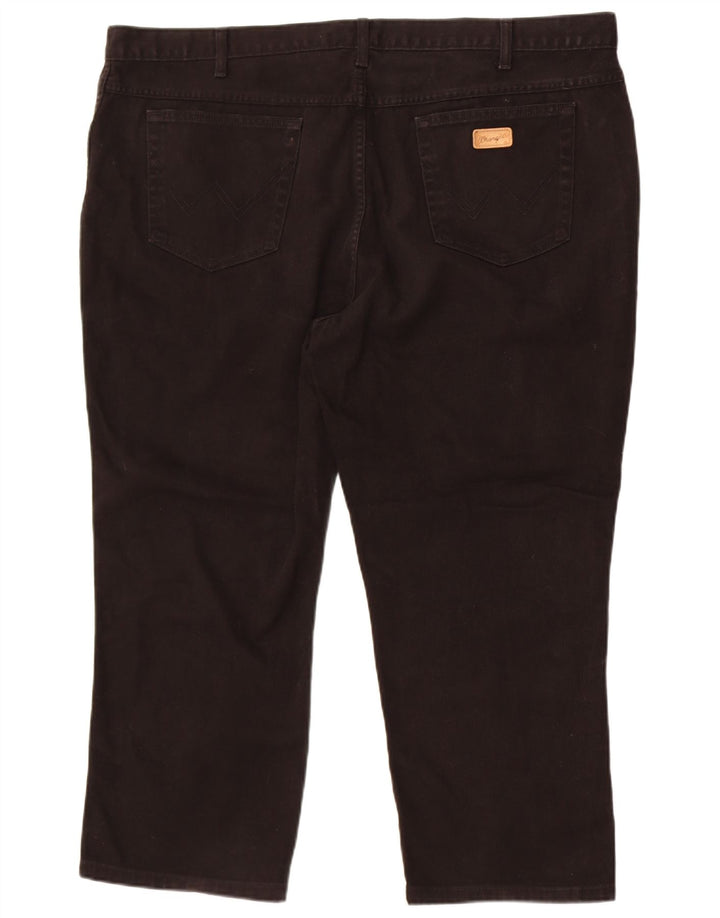 Calça jeans masculina Wrangler W46 L26 algodão preto