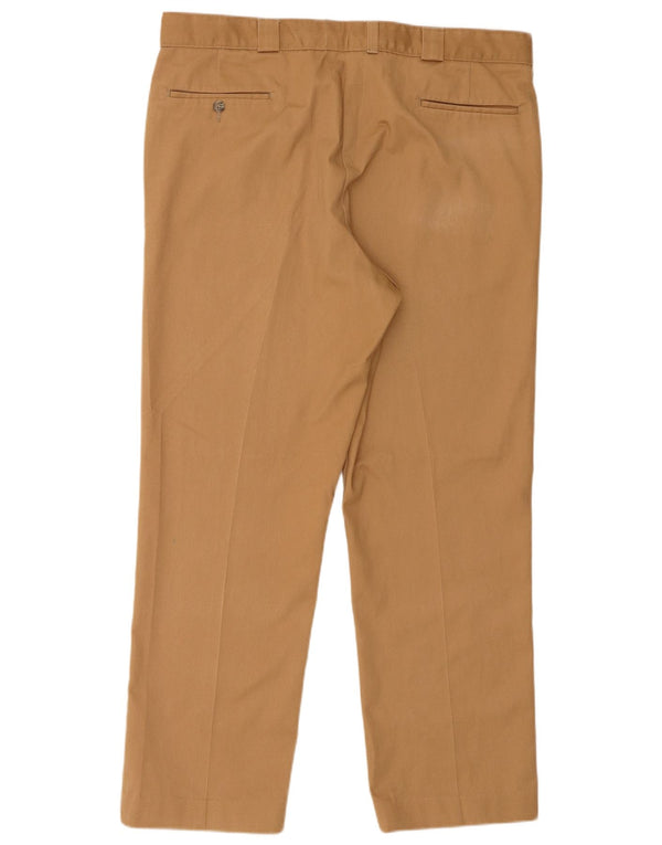L.L.Bean Calça Chino Masculina Reta W38 L32 Bege