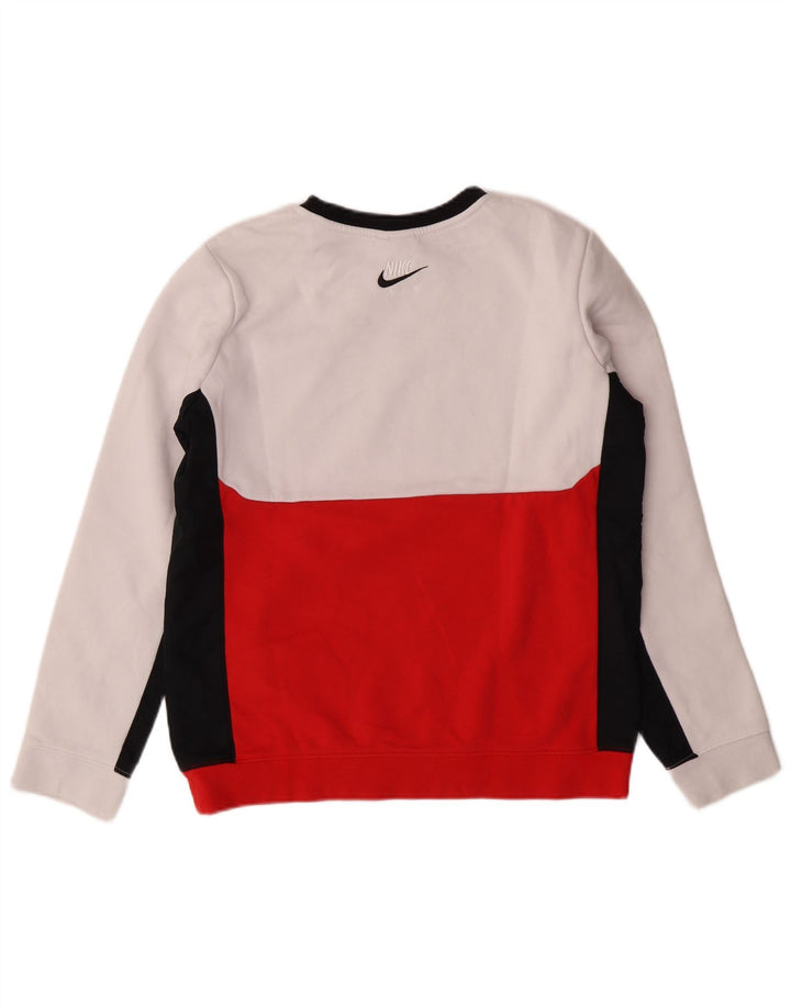 NIKE Boys Graphic Sweatshirt Jumper 13-14 Anos XL Multicolorido