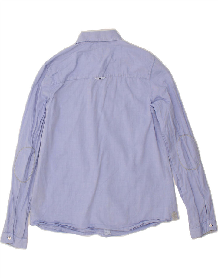 MASSIMO DUTTI Girls Shirt 13-14 Years Blue Cotton Vintage Massimo Dutti and Second-Hand Massimo Dutti from Messina Hembry 