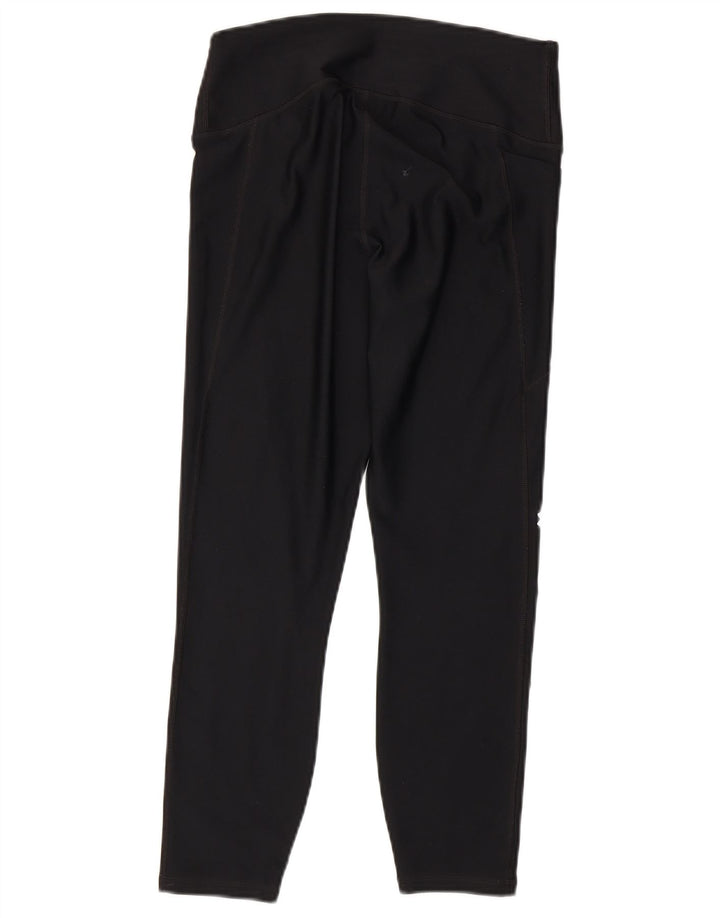 Under Armour Womens Heat Gear Leggings Reino Unido 12 Médio Preto