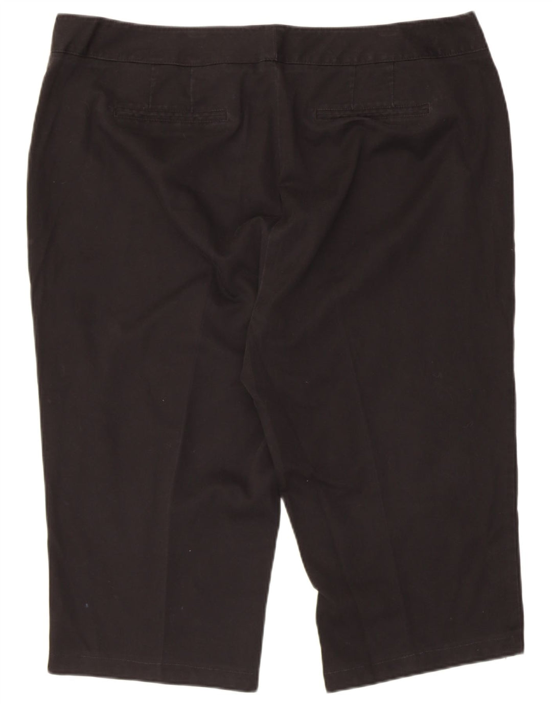 Calça capri feminina DOCKERS US 20 2XL W40 L19 algodão preto