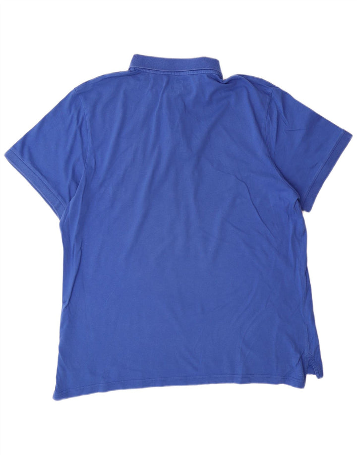 Camisa polo masculina NIKE XL azul algodão