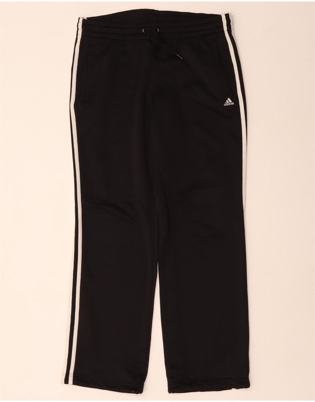Calça Adidas Climalite Feminina UK 8/10 Pequena Poliéster Preto