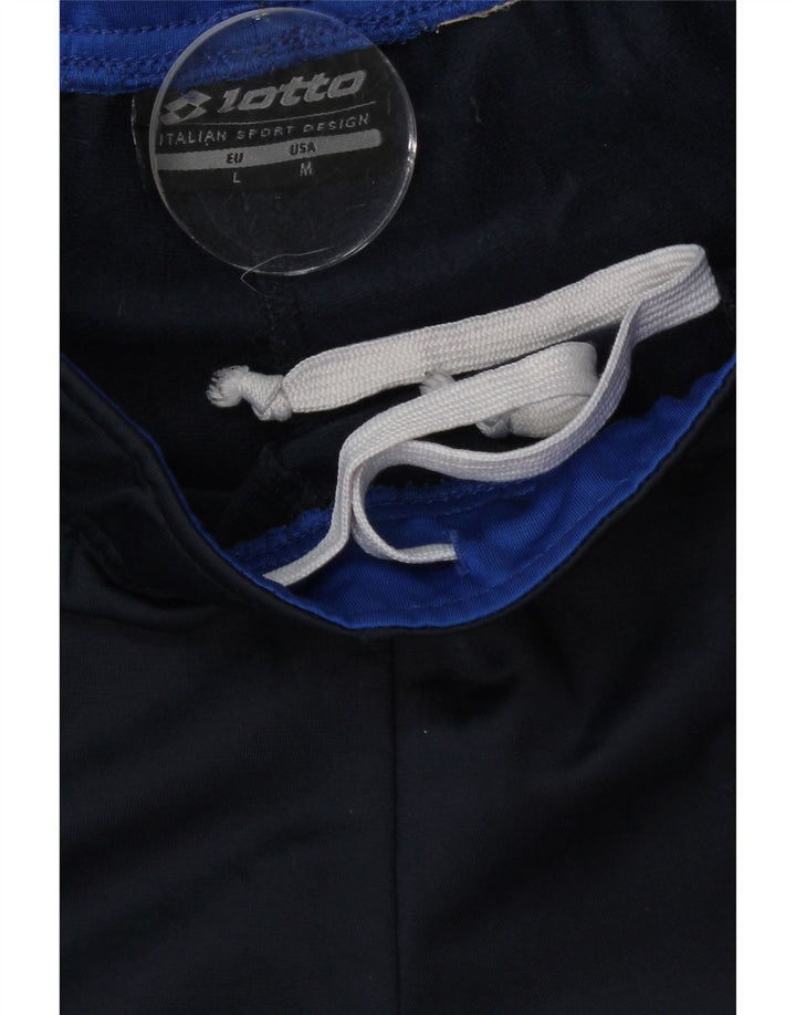 LOTTO Calça de treino masculina Joggers grande azul marinho