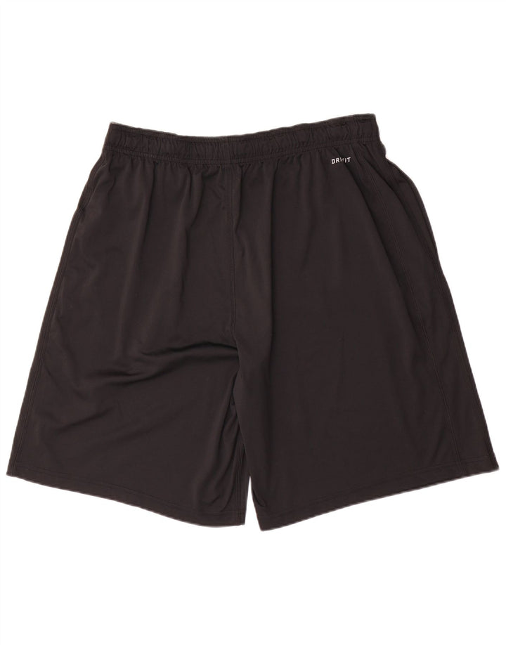 Nike Mens Dri Fit Sport Shorts Grande Poliéster Preto