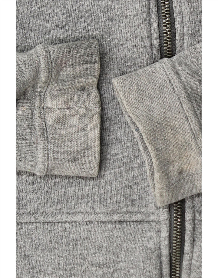 Suéter NIKE Boys Zip Hoodie 13-14 Anos Cinza Algodão