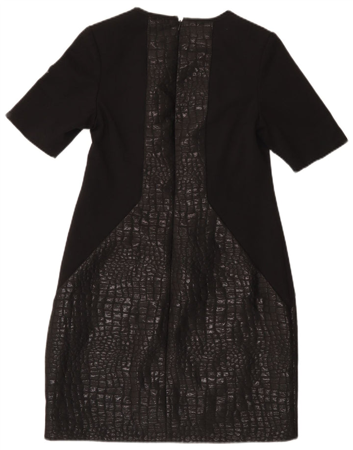 Vestido bainha feminino Coast UK 12 viscose preta média