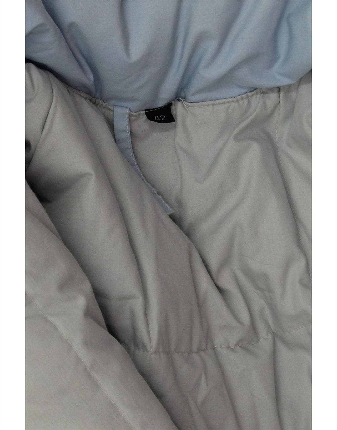 Casaco acolchoado oversized feminino vintage EU 42 grande azul