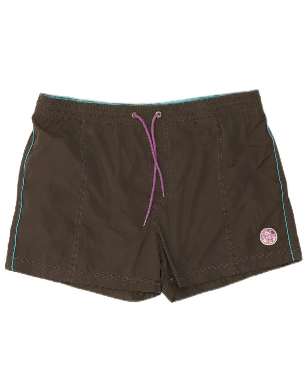 Shorts de natação masculino North Sails grande poliéster verde