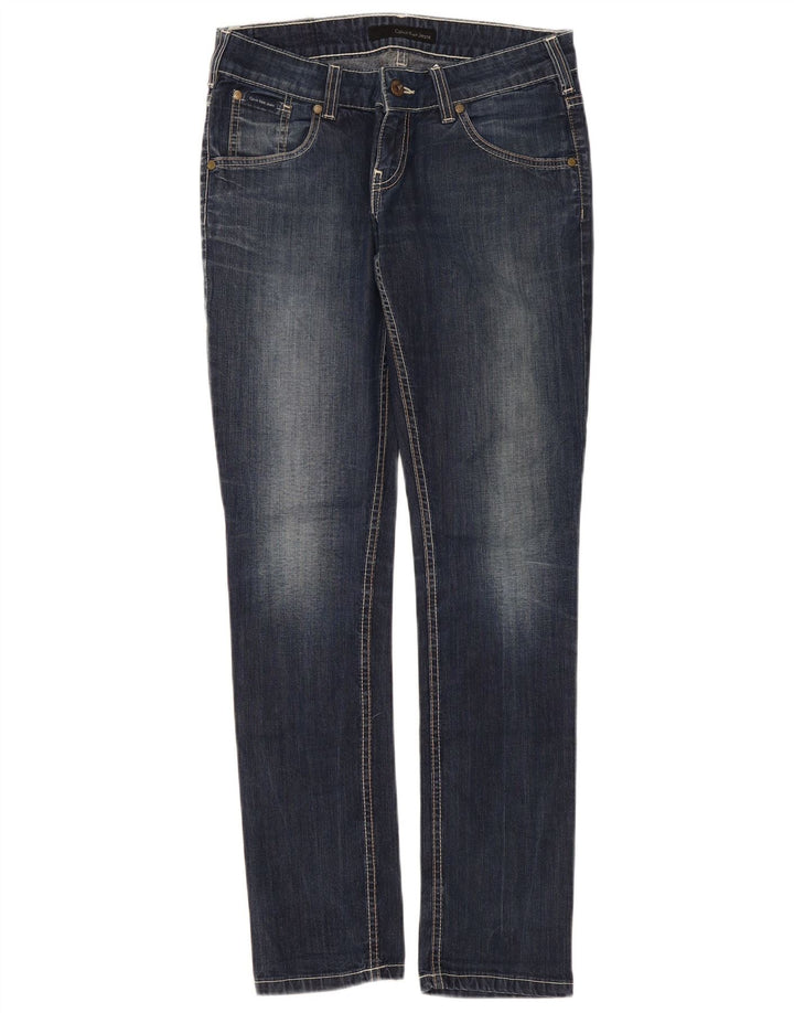 Calvin Klein Jeans Slim Feminino W29 L32 Azul Algodão