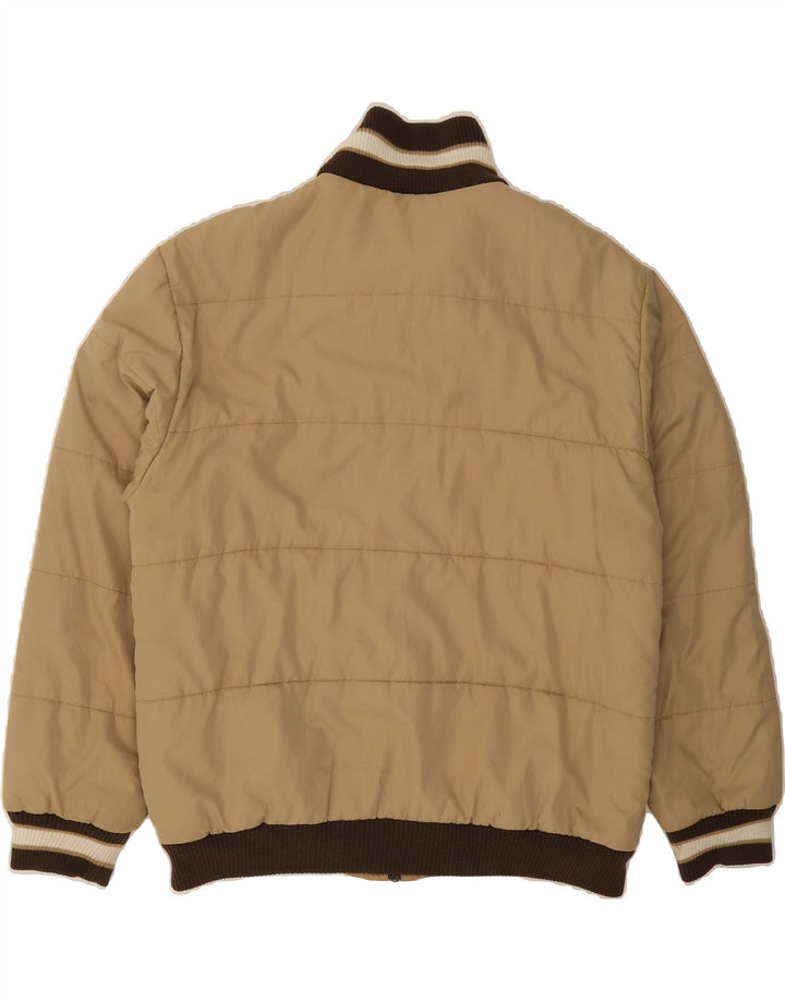 KAPPA Mens Padded Jacket UK 40 Large Beige Polyester Vintage Kappa and Second-Hand Kappa from Messina Hembry 