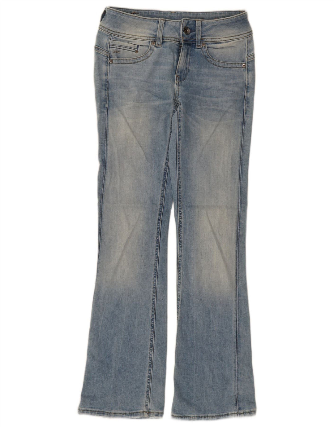 Calça jeans masculina G-Star Bootcut W27 L30 algodão azul