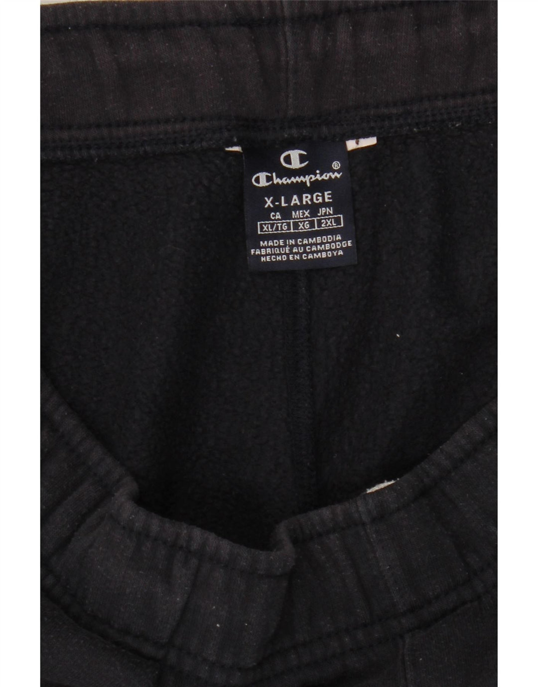 Calça de treino masculina Champion XL azul marinho