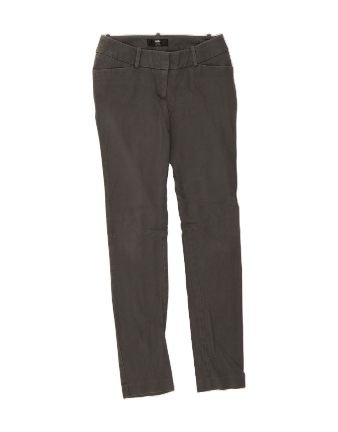 MOSSIMO Womens Slim Casual Trousers US 2 XS W28 L31 Grey Cotton Vintage Mossimo and Second-Hand Mossimo from Messina Hembry 