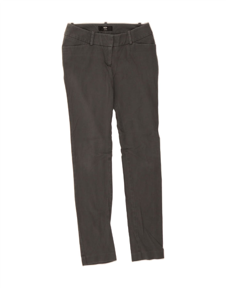 MOSSIMO Womens Slim Casual Trousers US 2 XS W28 L31 Grey Cotton Vintage Mossimo and Second-Hand Mossimo from Messina Hembry 