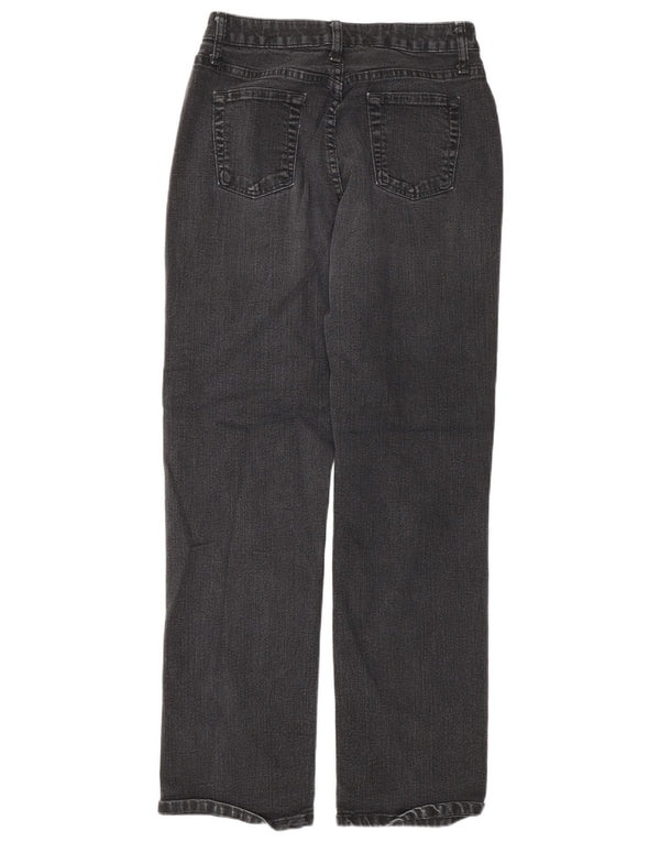 Lee Mens Riders Relaxed Fit Straight Jeans US 6 Médio W26 L30 Algodão Preto