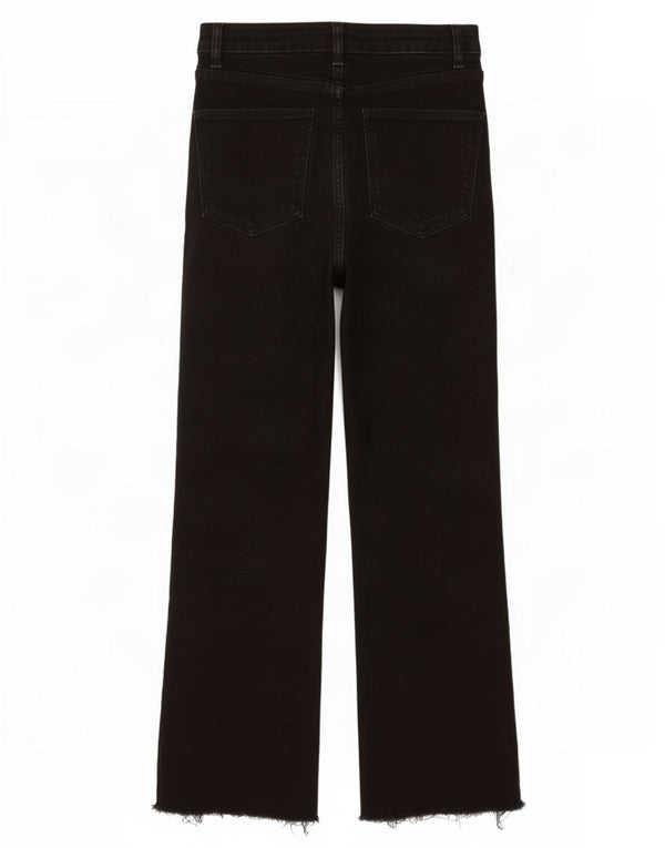 Calça jeans feminina Zara EU 36 XS W26 L24 preta