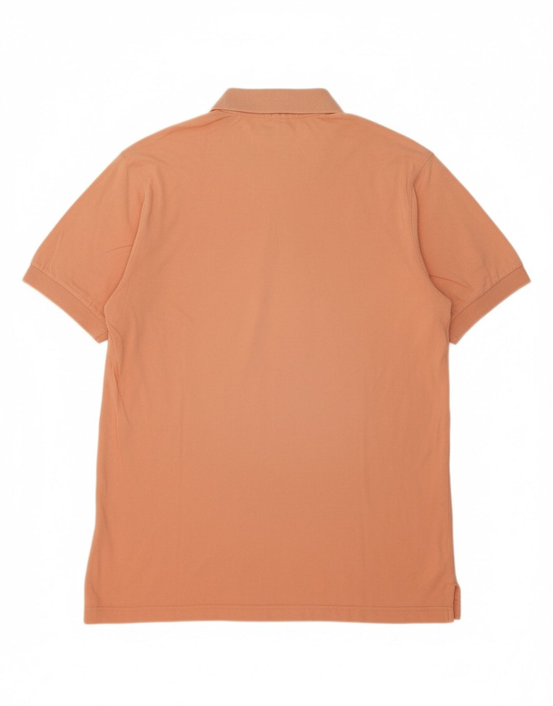 SERGIO TACCHINI Camisa polo masculina grande algodão laranja